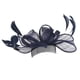 thumbnail image 5 of Tocado Derby de plumas y flores para boda de carrera para mujer Azul oscuro, 5 of 9