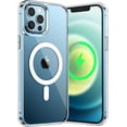 thumbnail image 1 of Magnetic Case for iPhone 15 PRO MAX, Compatible with MagSafe Wireless Charging, Shockproof Phone Bumper Cover, Anti-Scratch Clearview, 1 of 7
