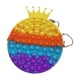 thumbnail image 1 of Bolsa De Mensajero Con Corona De Burbujas De Empuje, Juguete De Descompresión De Silicona Portátil, Bolsa Cruzada De Burbujas De Extrusión, Regalo Maravilloso Para Los Mejores Amigos Scienceny AP006188-04, 1 of 6