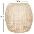 thumbnail image 3 of SAFAVIEH Remi Traditional Rattan End Table, White Washed, 3 of 4