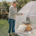 thumbnail image 2 of Luxury Mosquito Net, Large Size: for Double to King Size Bed, Fine Holes, Canopy, Mosquito Net, Foldable Design with Bottom, 2 Entrances, Easy to Inst, 2 of 4