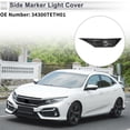 thumbnail image 2 of Cubierta de luz de marcador lateral derecha de 1 pc para Honda Civic 2016-2021 No.34300TETH01 color plástico ahumado, 2 of 7