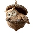 thumbnail image 1 of Adornos de animales del bosque con bellotas, colgantes de acrílico en 2D con forma de piña y animales para el árbol de Navidad, adornos navideños acogedores para la decoración del hogar, 1 of 7
