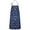 Dark Blue Christmas-1, variant on Dark Blue Christmas Gingerbread Pattern Apron-Garden Aprons for Women with Pockets-Cotton Linen Waterproof Kitchen Cooking Gardening Aprons Adjustable for Kitchen,Cooking,BBQ and Salon 33"x27"