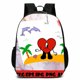 thumbnail image 1 of Mochila Bads Bunny Cartoon School Oxford de 29 x 16 x 42 cm, 1 of 1