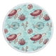 thumbnail image 1 of Xihbxyly Paletas no reclamadas Toalla de playa de microfibra con estampado redondo, súper liviana, colorida, para baño, manta de playa a prueba de arena, tapete de playa, toalla multiusos para viajes, 1 of 7