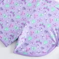 thumbnail image 4 of TOWED22 Girls 2 Pieces Rash Guard Swimsuit Long Sleeve Tankini for 4-10 Years Purple,10-11 Y, 4 of 7
