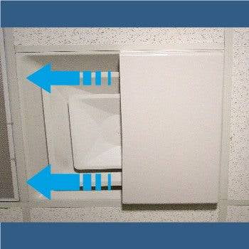 Air Diverter for 2'x2' Ceiling Air Diffuser-10 pack
