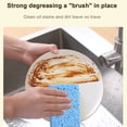 thumbnail image 4 of 6pcs Cellulose Sponges,Heavy Duty Scrub Kitchen Sponge,Clean Tough Messes Without Scratching Sponges Kitchen, 4 of 5