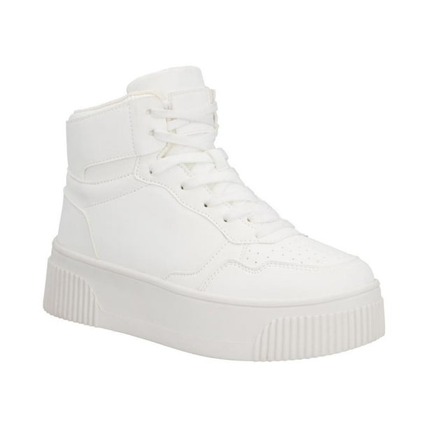 Tenis Botines Blancos Mujer Plataforma Botines De Mujer Blancos