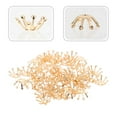 thumbnail image 2 of 50pcs DIY Flower Bud Headdress Accessory Copper Hair Decor Hairpin Accessory, 2 of 10