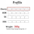 thumbnail image 3 of de PBT de 124 tec ensambjes amarillos en inglé repuesto mecánicos para Switch 84/98/104, tec 61/68/82 shamjiam Teclas de material PBT, 3 of 7