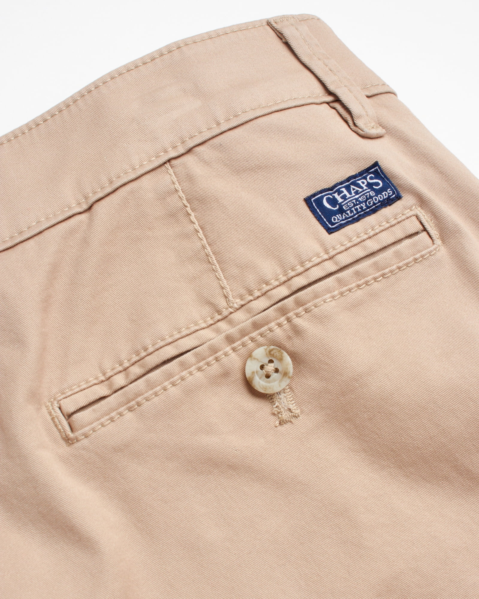 Chaps Men's Big and Tall Khaki Pants - Classic Straight Fit Casual Pant - Comfort Stretch Chinos with Flex Waistband for Men