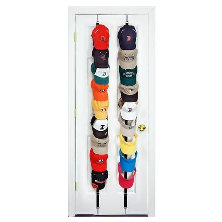 2Pcs Baseball Cap Hat Holder Rack Storage Organizer Over the Door Hanger  (Best Hat Racks For Baseball Caps)