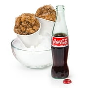 Nostalgia Coca-Cola Countertop Snow Cone Maker and Shaved Ice Machine, Coke Red