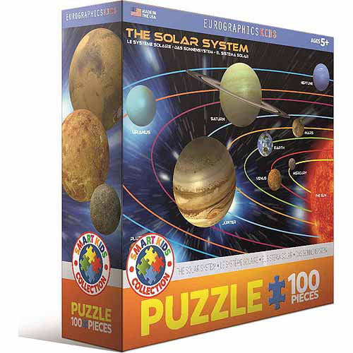 The Solar System 100-Piece Puzzle