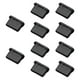 thumbnail image 4 of 10 tapones antipolvo USB C fáciles de usar de silicona suave, no destructivos, tipo C, antipolvo Negro, 4 of 9