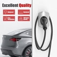 thumbnail image 2 of Wall mount for Type 2 cable, electric charging station organizer, silver accessory, 2 of 5