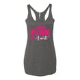 thumbnail image 2 of I Wear Pink for My Aunt Survivor Awareness Tri-Blend Racerback Tank Top, Premium Heather, Large, 2 of 3
