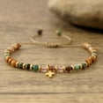 thumbnail image 3 of Christian Cross Bracelets for Women，Inspirational Natural Stone Religious Jewelry Gifts, 3 of 5
