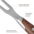 thumbnail image 5 of The Pioneer Woman 2 Pieces Stainless Steel Carving Set, 5 of 8