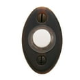 thumbnail image 2 of Baldwin 2'' x 1.125'' Oval Doorbell Button, 2 of 7