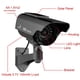 thumbnail image 4 of Cámara de seguridad falsa para exteriores | Domo de vigilancia solar con LED rojo intermitente | Para uso en interiores y exteriores, hogar y negocios, 4 of 6