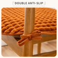 thumbnail image 5 of Set of 4 Chair Cushion with Ties for Dining Chairs [45x47cm] Non Slip Kitchen Dining Chair Pad and Seat Cushion with Machine Washable(@6), 5 of 9