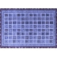 thumbnail image 1 of Ahgly Company Indoor Rectangle Oriental Blue Modern Area Rugs, 7' x 10', 1 of 4