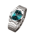 thumbnail image 2 of Reloj de Cuarzo para Hombre, Caja de 44 Mm, Pantalla de Fecha y Día, Luminoso, Correa de Acero Inoxidable, Reloj de Pulsera Impermeable, 2 of 8