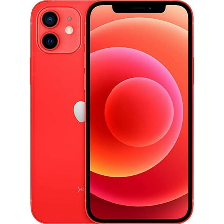 Restored Apple iPhone 12 64GB Fully Unlocked Red (Refurbished)
