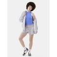 thumbnail image 2 of No Boundaries Fleece Sweat Shorts, Inseam 3”, Women's, 2 of 6