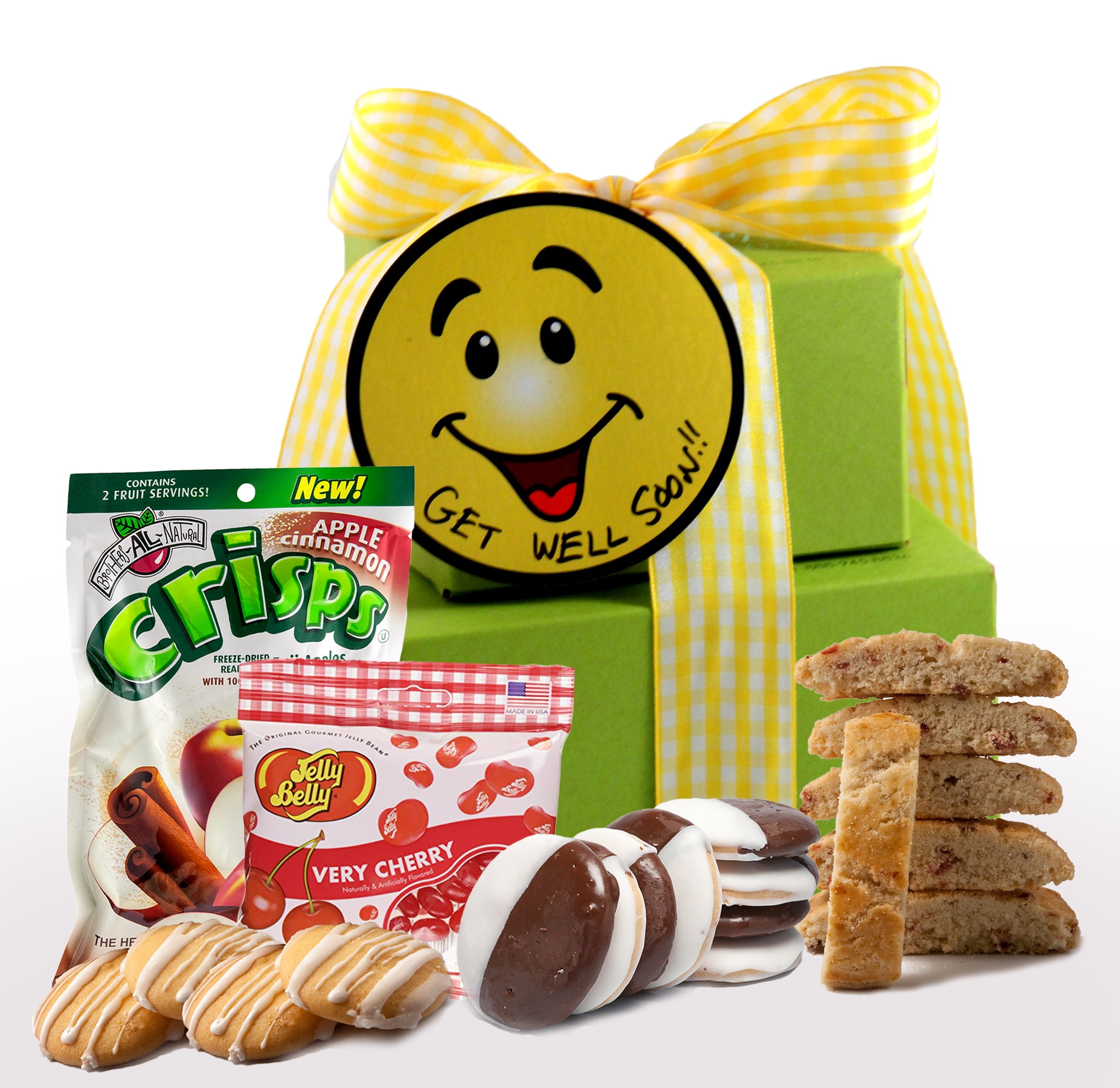 Gluten Free Palace Smiles and Cheer! Get Well Gift Tower, Small, 1.5 Lb