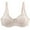Khaki, variant on frariair Wireless Bras For Women Plus Size Bralette Crop Top Underwear Strapless Lace Lingerie Push Up Bras for Women