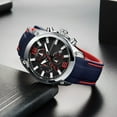 thumbnail image 3 of Relojes analógicos, reloj de pulsera de cuarzo para hombre resistente al agua hasta 30 m, relojes de pulsera analógicos, estética elegante, 3 of 9