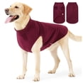 thumbnail image 4 of Dog Sweatshirt for Medium & Large Dogs, Warm Soft Pullover Fleece Vest, Cozy Home & Daily Wear Thermal Top for Fall Winter, 4 of 7