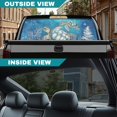 thumbnail image 3 of FUIALDOLG Blue Ocean Coral Pattern Truck Rear Window Decal for Most Trucks Pickups, Vinyl UV Blocking Car Rear Windshield Sunshade with Durable, 3 of 3