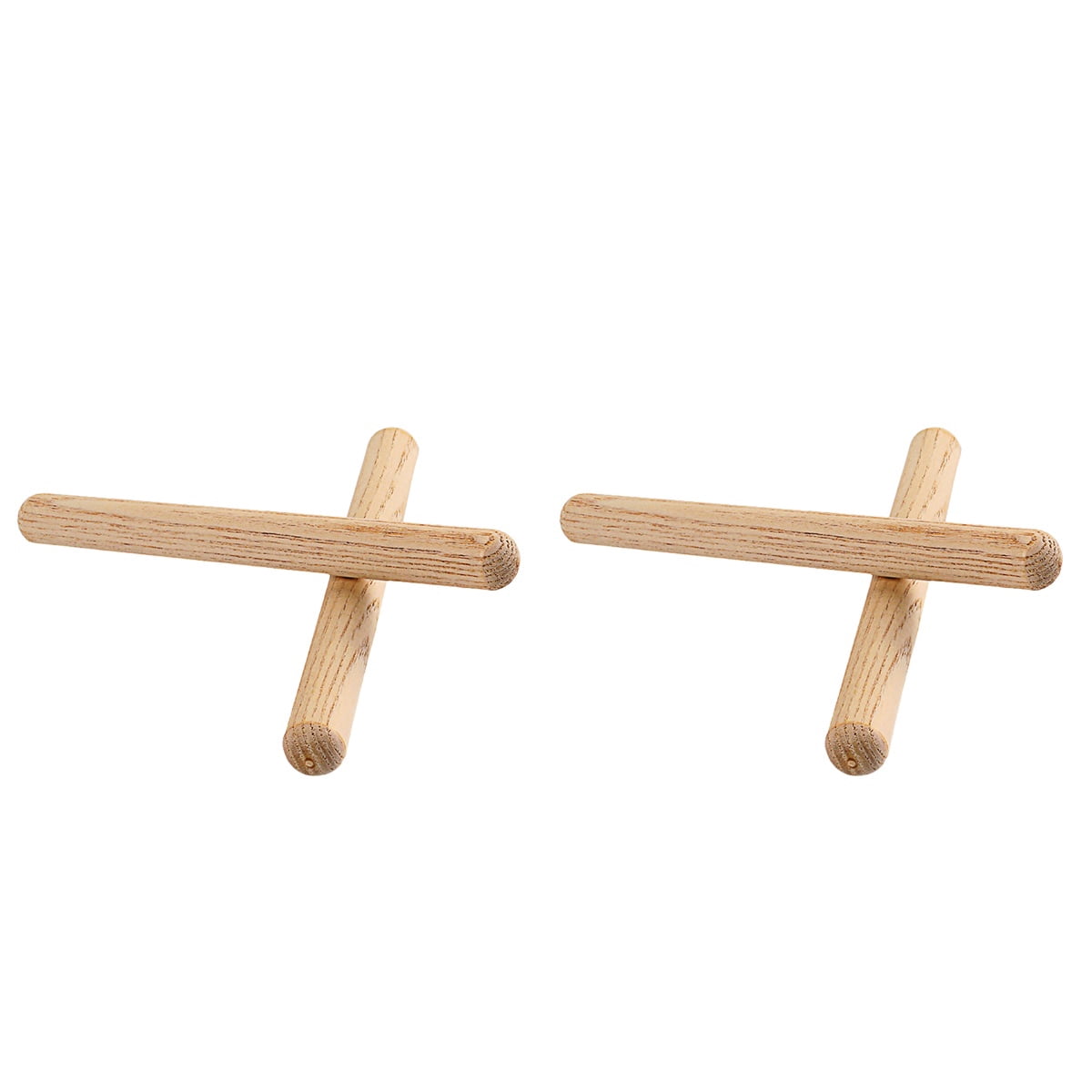 4 Pcs Chicken Thighs Light Brown Drumstick Accessories Music Enthusiast Gifts Wooden