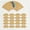 Kraft Paper, variant on perfeclan 20x Fan Shaped Paper Sheets Sketching Paper Painting Cutout Craft Paper Sheets for DIY Projects Crafting Supplies Arts Crafts Kraft Paper