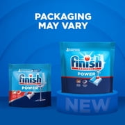 Finish Power Dishwasher Pods, No Pre-Rinse Dishwasher Detergent Tabs Soap, Deep Clean, 62 Count