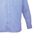 thumbnail image 3 of Premier Mens Poplin Long-Sleeved Shirt, 3 of 4