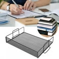 thumbnail image 3 of Rdeghly Office Supplies,File Document Tray Multi‑Layer Desktop Storage Organizer Basket Horizontal Letter Rack,File Tray, 3 of 11