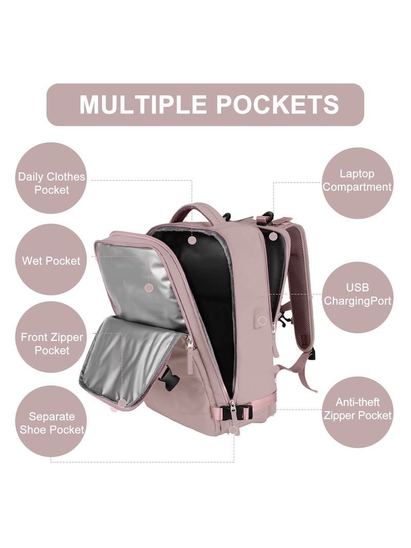 kelty redwing 50 amazon.ca Mochila Color:DCR4 Blue/Pink/Silver Hidden zippered compartments and Weight_680g Gregory Maya 22 for