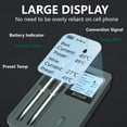 thumbnail image 4 of BFOUR Meat Thermometer Wireless with 2 Meat Probes, 500FT Long Range Bluetooth Thermometer Wireless Temperature Probes for Remote Monitoring of Grill, Oven, Smoker, Air Fryer,, 4 of 8