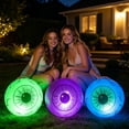 thumbnail image 5 of Halloween Decorations Outdoor Giant Inflatable Ball Spooky Light Up Eyeball Design Durable Purple and Green Tone Halloween Inflatable for Front Yard Backyard Lawn Display Outside, 5 of 6