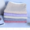 thumbnail image 2 of Baby Fleece Sleeping Bag, Baby Thick Knitted Warm Sleeping Bag, Wool Trolley Sleeping Bag, 2 of 4