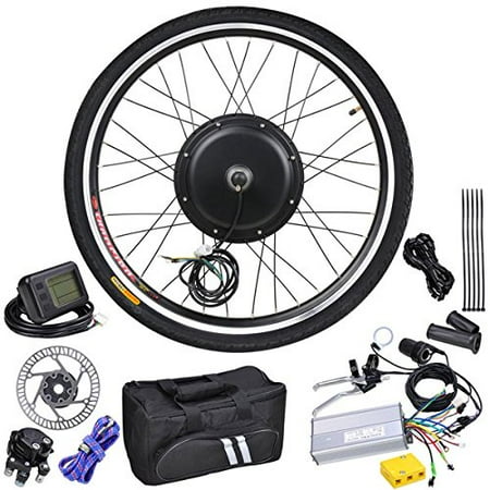 - MegaBrand 48v 1KW 26in Front Wheel LCD Electric Bicycle Motor Kit