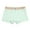 Green, variant on Womens Underwear Plus Size Panties, Women's Breathable Cotton Boyshort Panties, Women's Solid Color Casual Breathable Elastic Flat Corner Pants M