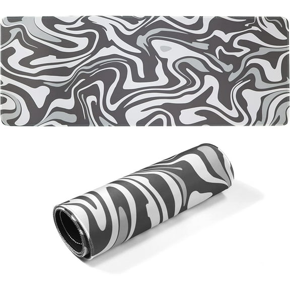 XL Large Gaming Mouse pad for Desk,31.5''''x11.8''''x0.12'''' Full Laptop Keyboard Desk Pad Protector Office Desk Mat Cool Dseigns (Topography)