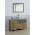 thumbnail image 4 of Vanity Art 48" Single Sink Freestanding Bathroom Vanity Set with Engineered Marble Top and Mirror, 4 of 10